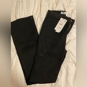 Brand new Zara black bootcut jeans